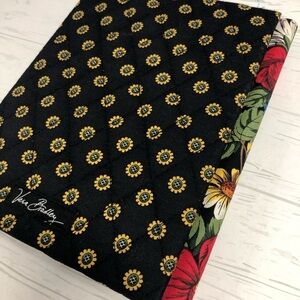 Vera Bradley Black Floral Quilted Picture Frame